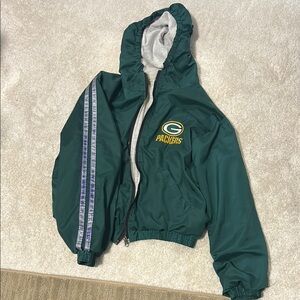 Vintage Green Bay Packers Green Jacket